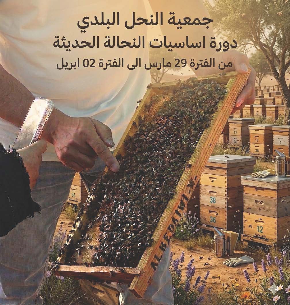 دورة أساسيات النحاله الحديثة من 29-03 الى 02-04 للعام 2026